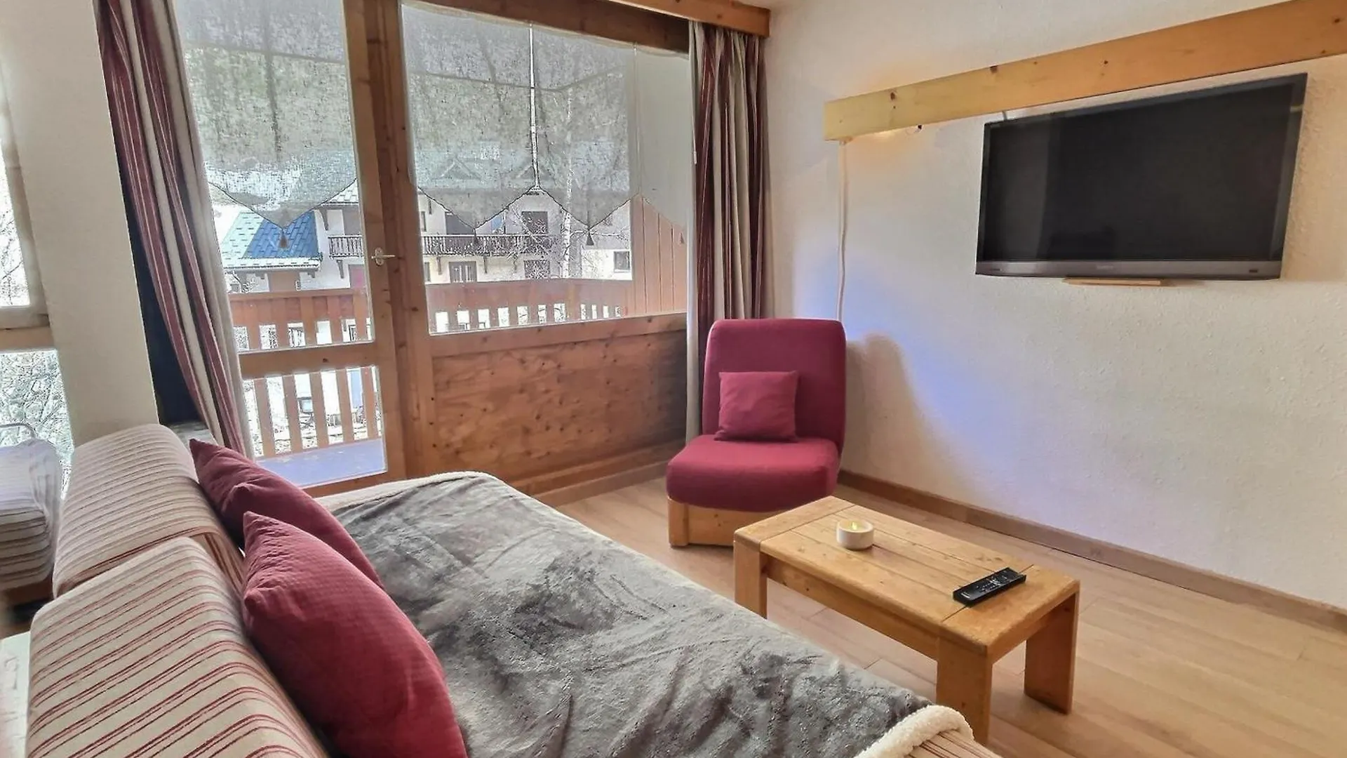 Apartment Grand Studio Mezzanine Avec Garage Couvert A Val D'Isere - Fr-1-411-868 France